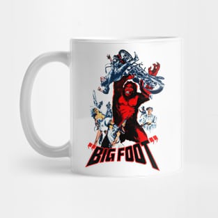 Bigfoot Retro 1969 Cult Classic Horror Design Mug